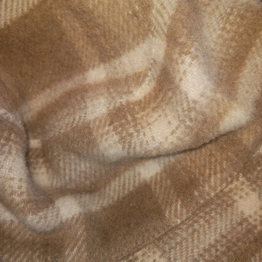 Jenni Reversible Corduroy & Plaid Bucket Hat NWT Brown/Tan OS - Picture 5 of 10